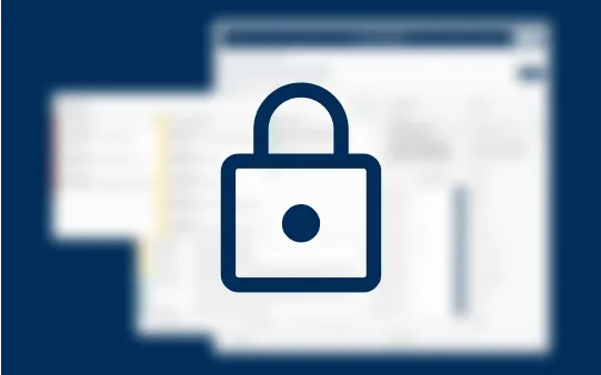 A blurred Mockup for the Heating Systems Catalog Case Study. 